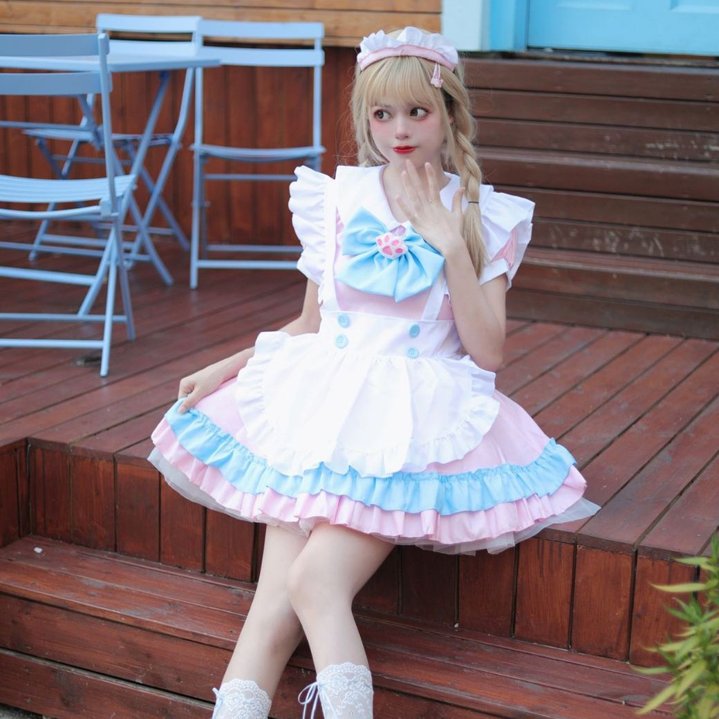 A0246 Pink Maid Out… - image