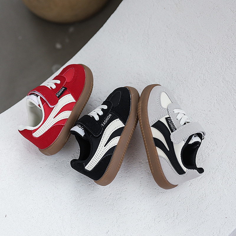 Spring New Kid's Casual Shoes Boy's Shoes Girl's Fashion Board Shoes Children's Soft Lightweight Sneakers