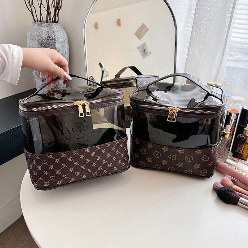 Large Capacity Waterproof Handbag High-end Makeup Travel Toiletry Storage Bag