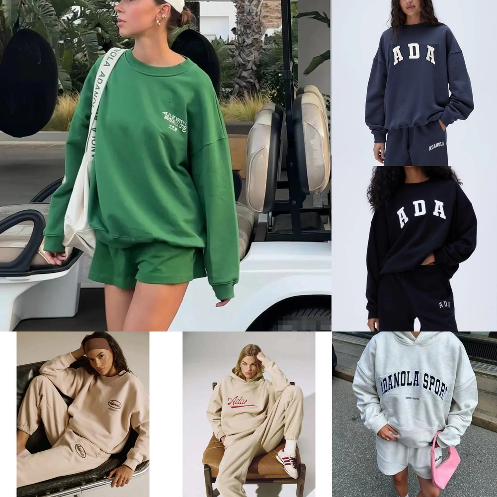 Adonola Hoodie Women's High Quality Sweatshirts Fashion Ada Hoodie Clothing Sleeve Logo Long Sleeve Pullover Man Casual Sportswear Adanolalies Hoodie 604 al