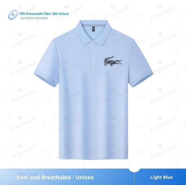 POLO Designers Men's Polos Tiger Woods Golf Sun Day Red Dense Polka Dot Mens Summer TShirt Top Quick Dry Club Button Polo Shirt