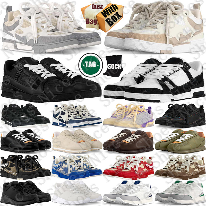 With Box Designer skate skates Buttersofts sneakers heels Shoes Loafers kitten chaussure for mens womens trainers high flats schoenen luxury