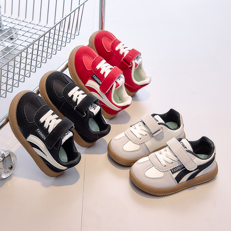 Spring New Kid's Casual Shoes Boy's Shoes Girl's Fashion Board Shoes Children's Soft Lightweight Sneakers