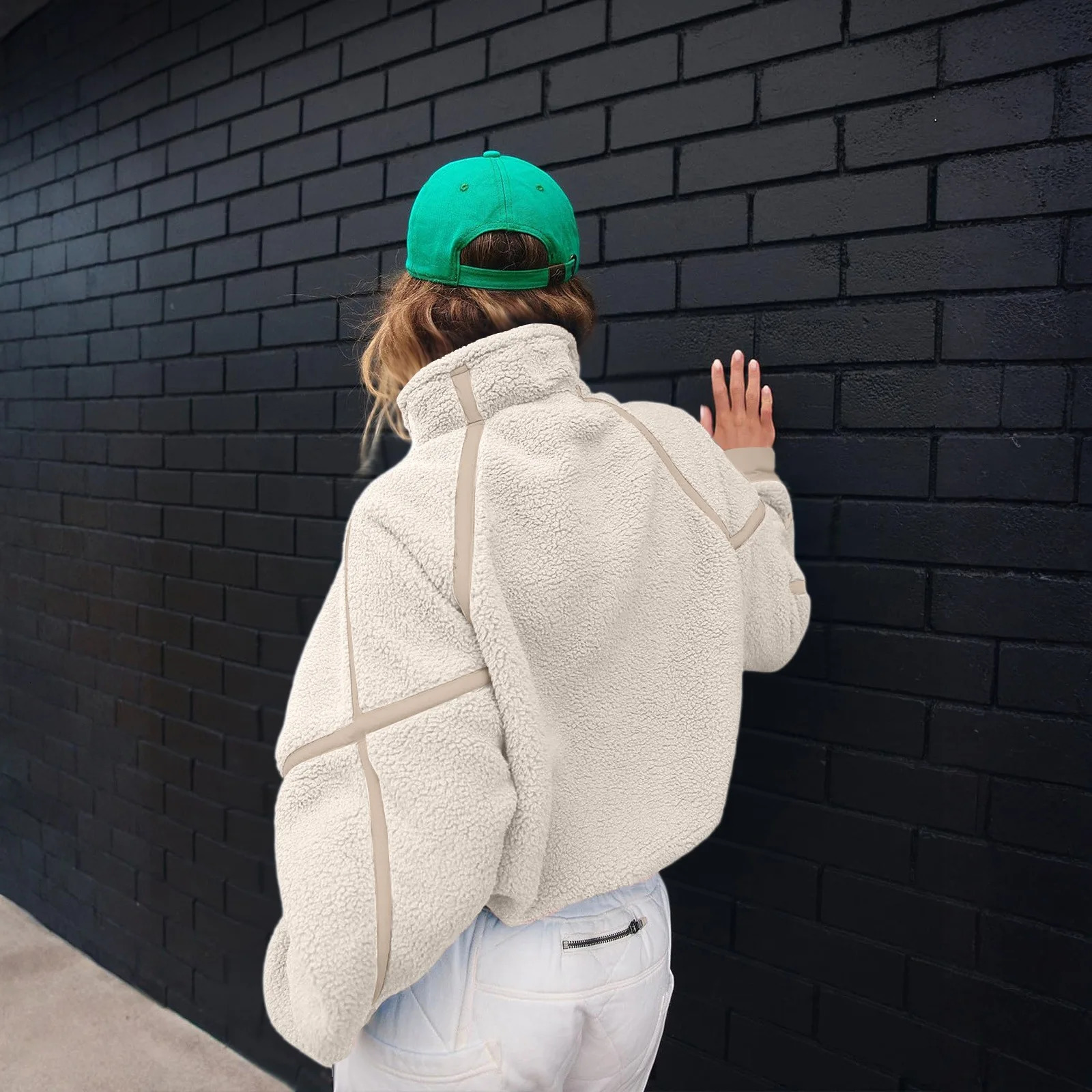 Womens Solid Color … - image