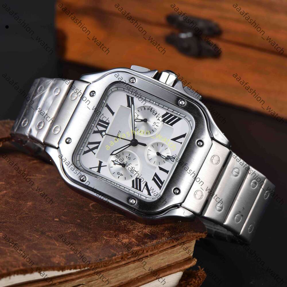 AAA Designer Cartiier Watch High Quality Luxury Mens Designer Santoss Watch Man Watch Woman Watch Classic Square Dial Quartz Mechanical Automatic Watch Vintage d4c