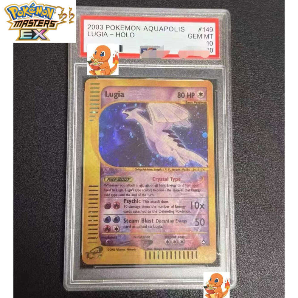 1999 POKEMON GAMECHARIZARD-HOLO Anime PTCG Graded Collection Cards S6a Eevee Heroes GEM MT10Points Version Holographic Label Kid L260114