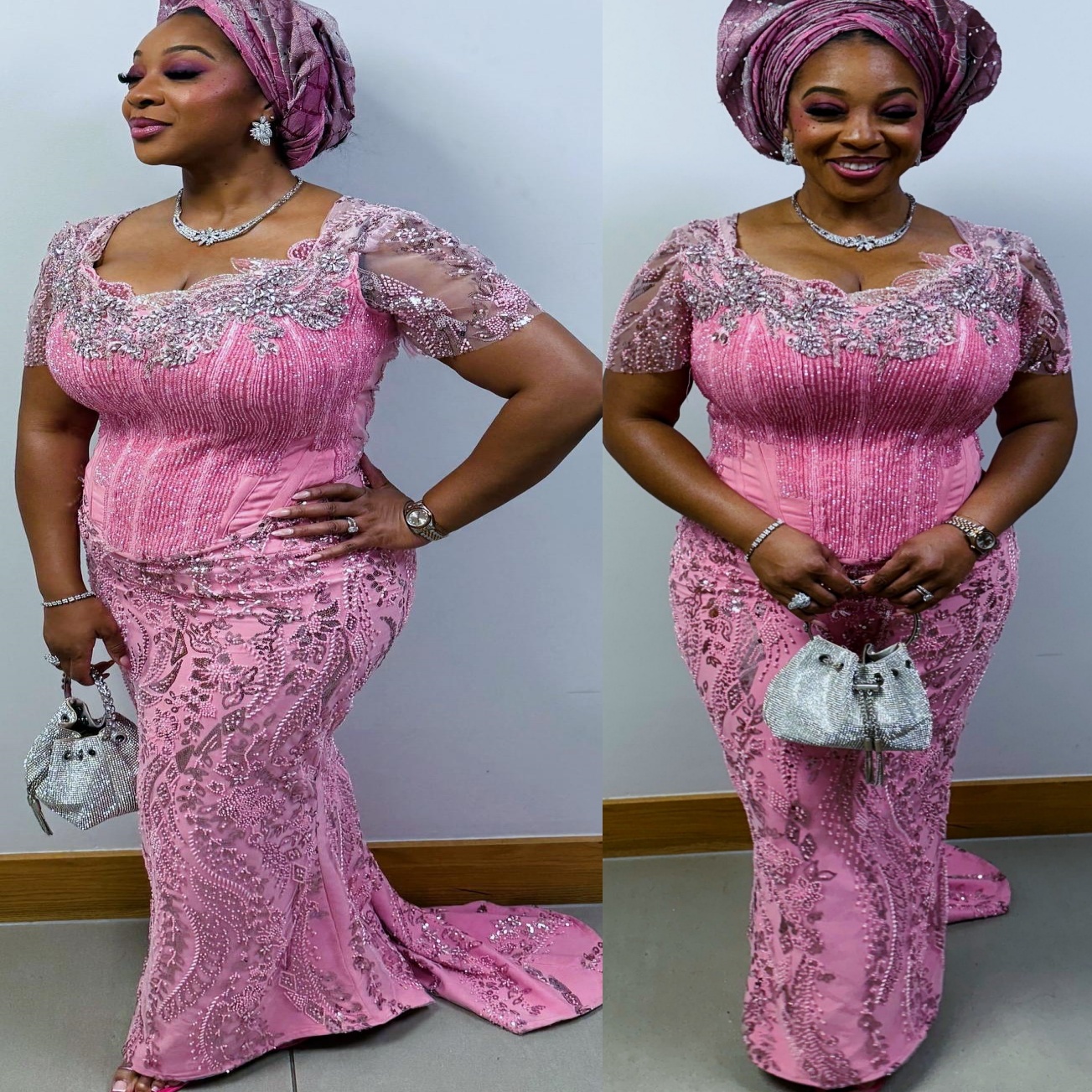 2026 Plus Size Pink Sheath Mother Of Bride Dresses Beaded Crystals Short Sleeves Evening Party Mamas Dress Vintage 50s Birthday Wedding Guest Groom Mo