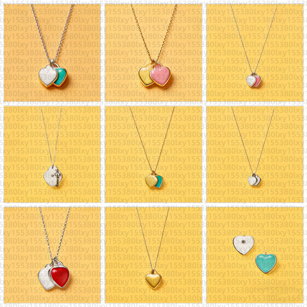 necklaces designer jewelry for women Love Heart-shaped for Gold Sier Earrings Wedding Engagement Gifts Fashion Series Jewelry