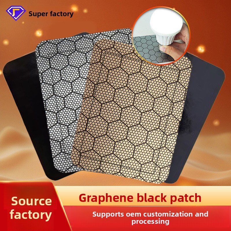 Graphene Plaster In Stock Wholesale Cervical Lumbar Spine Knee Heating Muscle Relaxation Bone Penetrating Back Pain Magnetic Patch