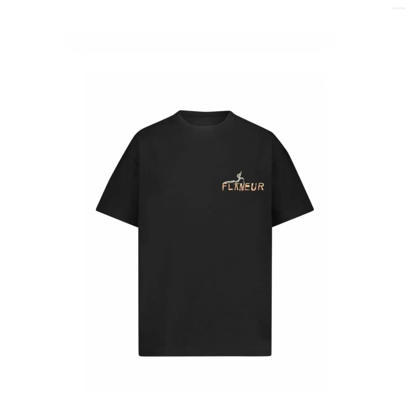 Men's T Shirts 2026 Flaneur Homme Floral Graphic Brand Pattern Printed Tshirts Summer Luxury Cotton Men 'and Women' T-shirts Top Tee