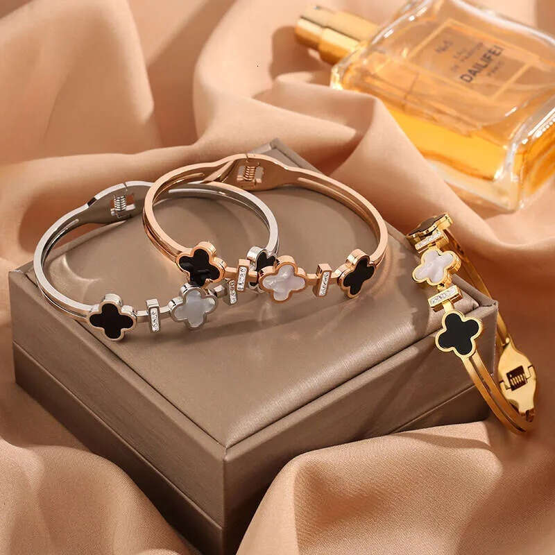 Bangle Fine Jewellery Jewellery Gold Silver Plated 1 Stainless Steel Openable Adjustable Cubic Zirconia for Daily Wear and Special Occasion Gift High 