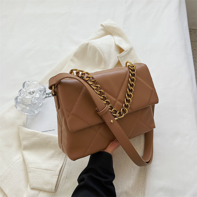 Mobile Phone Shoulder Bag Womens Quilted Handbag Crossbody Bags Vegan Leather Shoulder Bag with Card Slot Adjustable Removable Z250612