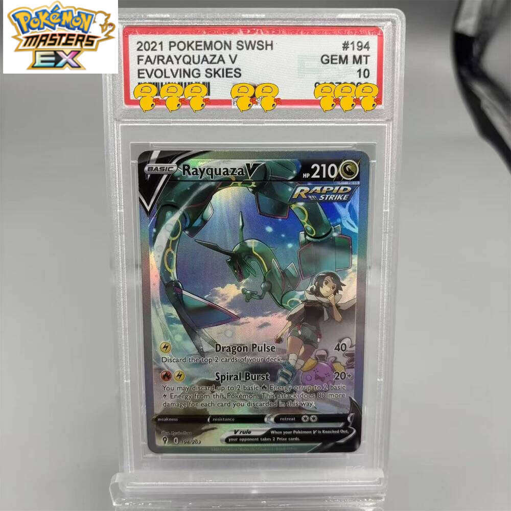 DIY PTCG Collection 2023 MEW EN CHARIZARD ex SPECIAL ILLUSTRATION RARE Copy 10Points Rating Card Game Gift L260114