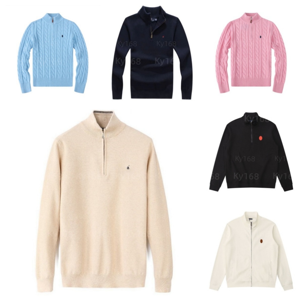 Polo Quarter Zip Me… - image