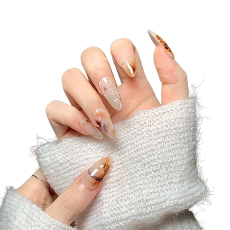 DIY Aesthetic Enhancement Exclusive Assortment of Melted Gradient Patterns Ideal For Seasonal Manicure