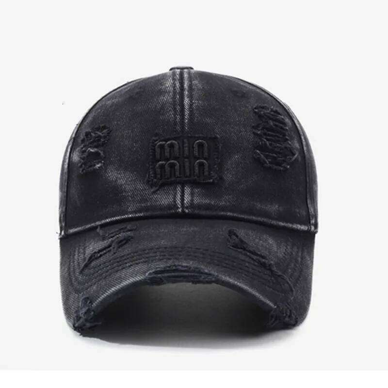 Snapback Spring Washed Cotton Embroidery Baseball Caps For Men And Women Personality Vintage Fashion Cap Party Hats L260520