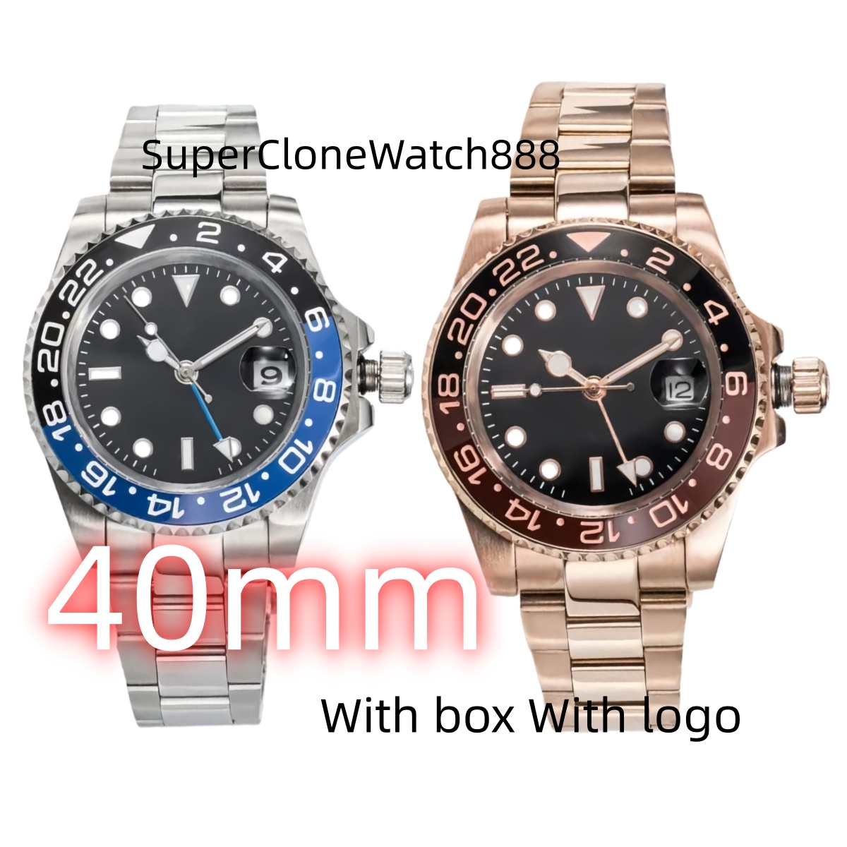 Super Clone Watch Designer watch Classic style watch Luxury men's watch Mens Watches Automatic Mechanical Waterproof watch Couple watch stainless steel watch box