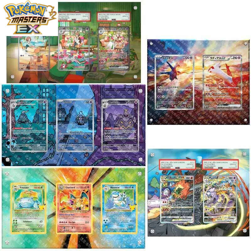 for Pokemon Mewtwo Charizard Art Case Collection Card Extended Painting Psa Display Rack L260114