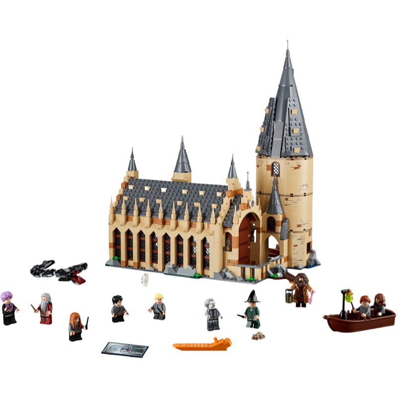 75954 Harry Potter Hogwarts Great Hall Castle Building Brick Building Toy