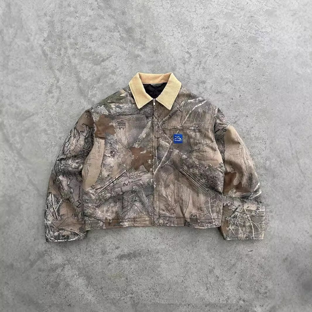 Luxury Brand Designer Clothing - Direct Sales - Distinctive American Style - Personalized Street Camouflage Print Jacket - Jacket Coat - Suitable For  - view 7