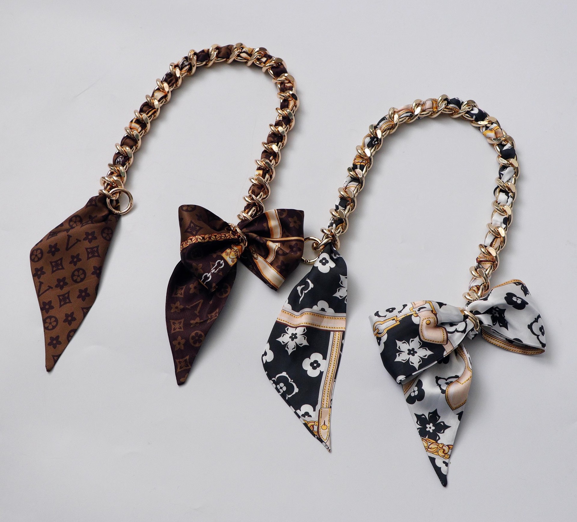Coffee Color Old Bag Shoulder Strap Accessories Arm Bag Chain Buy Silk Scarf Wear Chain Shoulder Strap Armpit Bag Belt 2026s hot