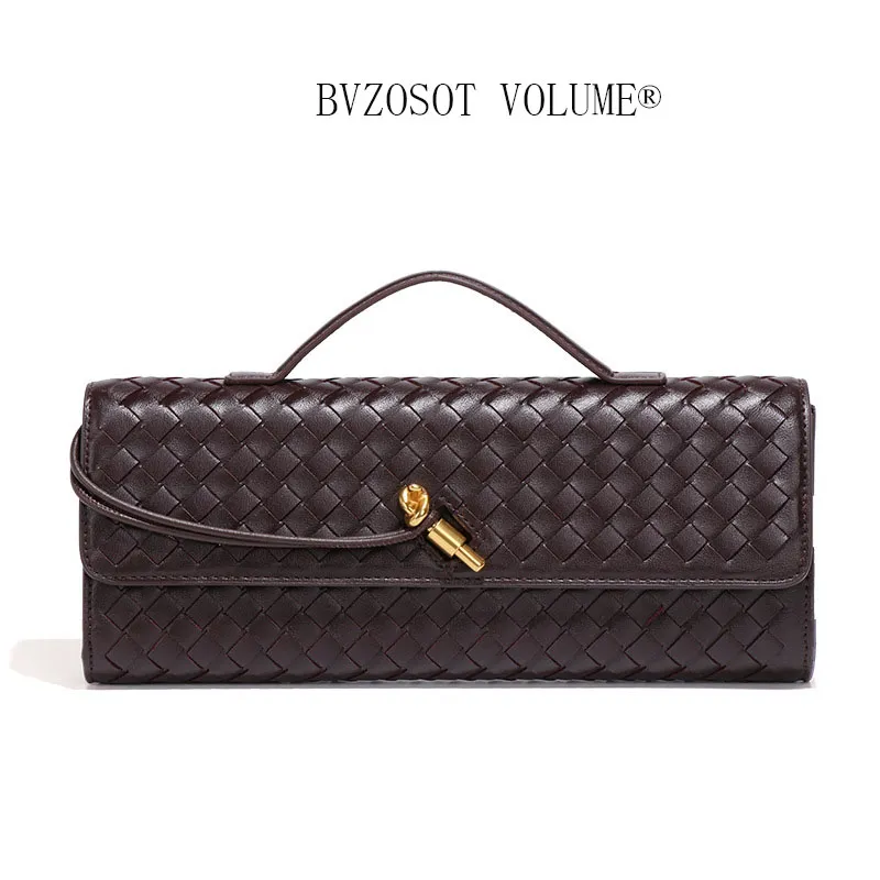 Fashion Hand - knitted Evening Baguette Bag Accordion Bag Horizontal - style Handheld Single - shoulder and Cross - body Bag bags - view 8