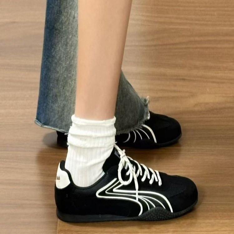 Ddmybagsvip Fashionable German Training Autumn New Women S Hot Selling Casual Sneakers Flat Versatile White Shoes For