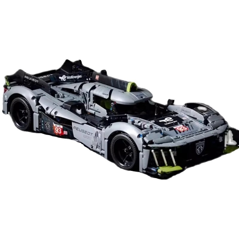 Cross-border new 99033 super sports car Peugeot 9X8 mechanical set for boys' building blocks with small particles as a gift toy