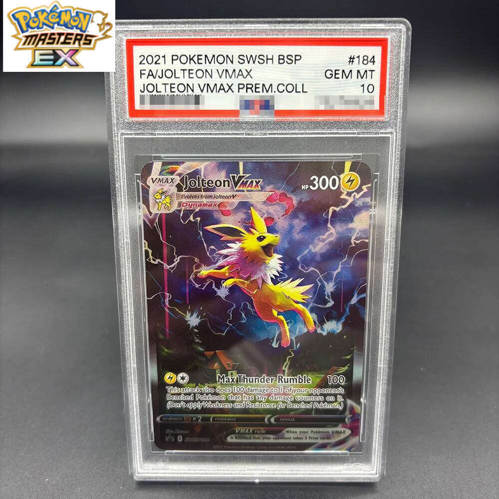DIY 2020 PTCG SWSH FA/CHARIZARD VMAX Collection Copy 10Points Rating English Version Anime Game Card Gift L260114 6fe