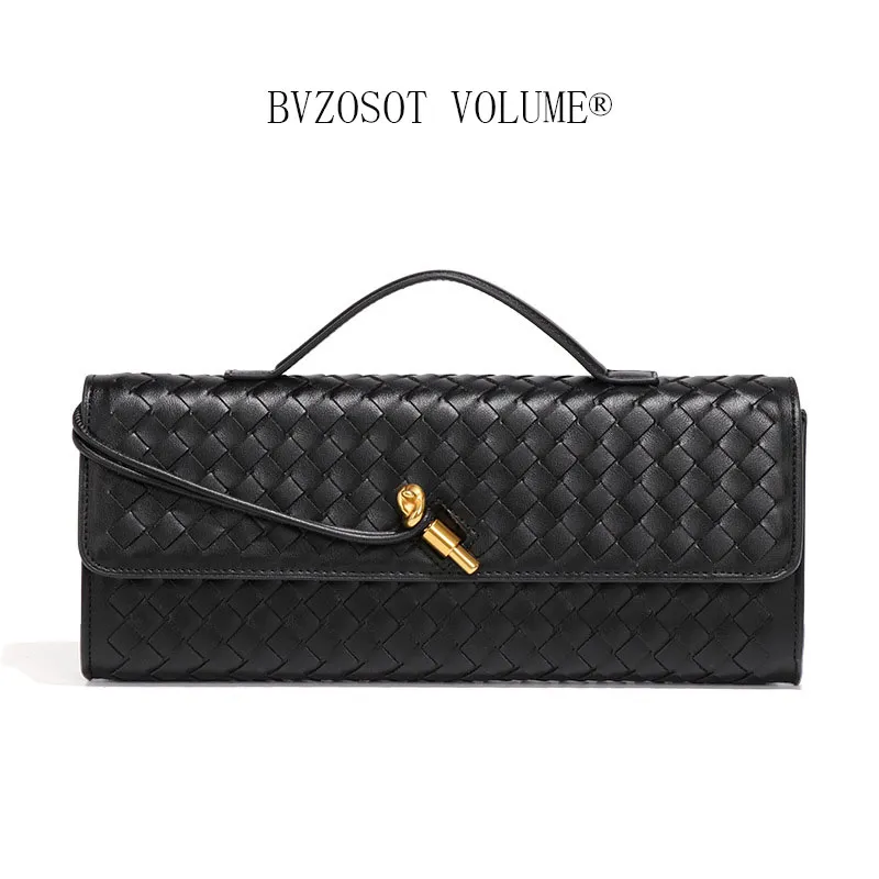 Fashion Hand - knitted Evening Baguette Bag Accordion Bag Horizontal - style Handheld Single - shoulder and Cross - body Bag bags - view 3