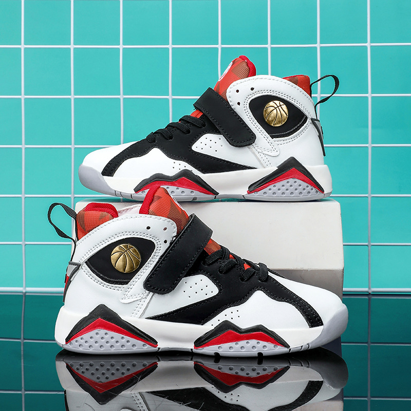 kids basketball shoes New Sneakers Childrens Basketball Shoes for Boys Non-slip Kids Sport Shoes Boys Sneakers Outdoor Sneakers Boy