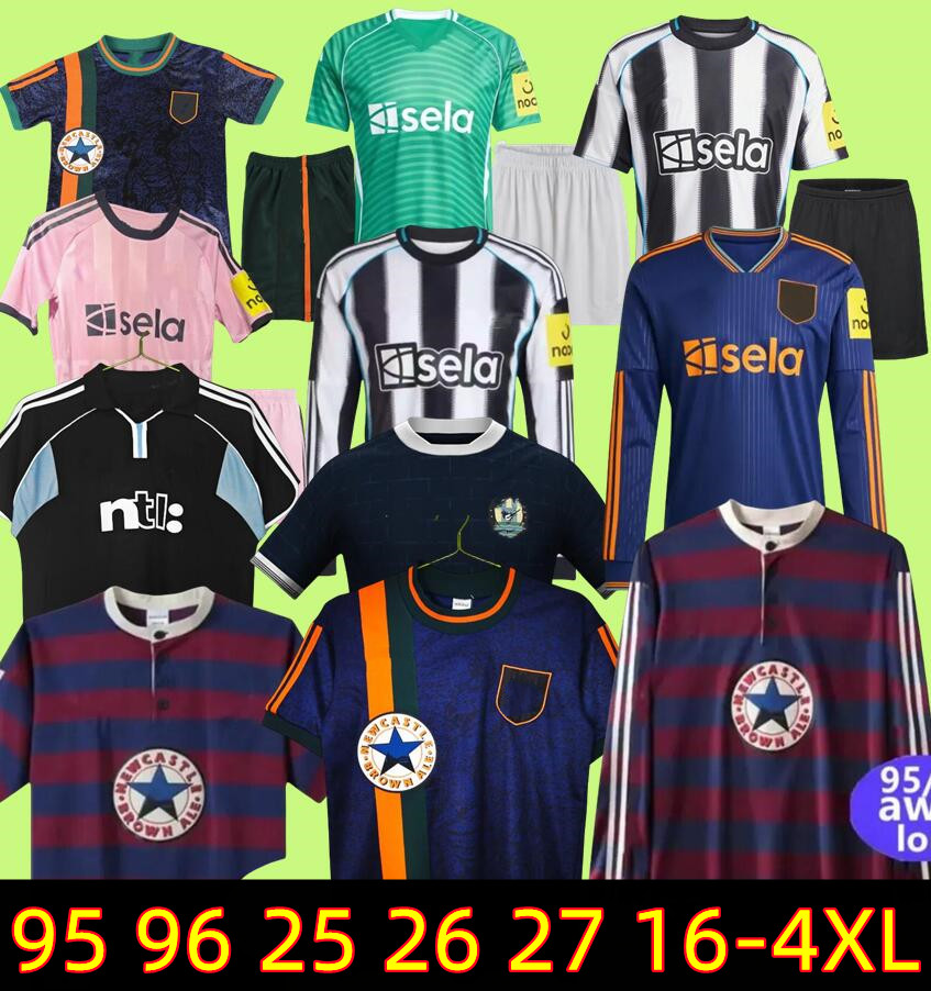 24 25 26 TONALI soccer jerseys BLACK Kids ELANGA 9 2025 BARNES BRUNO G. Gordon ISAK Football Shirt Home Away Botman fans Woltemade TRAINING PRE MATCH THIAW