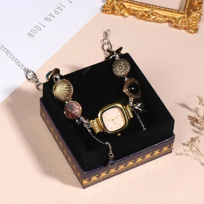 Fashion Punk Watch Pendant Necklace For Women Retro Elegant Trendy Choker Exaggerated Party Jewelry Accessories Gift 260109 - view 4