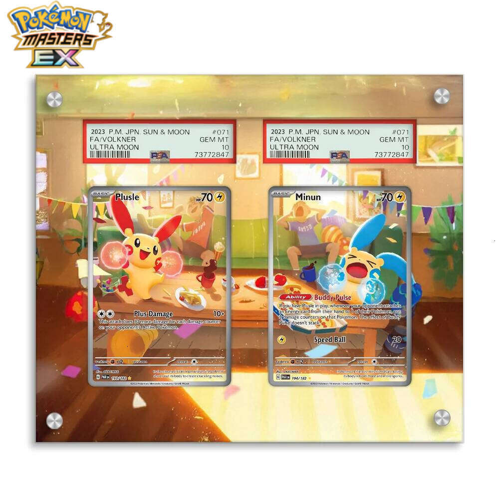 for Pokemon Mewtwo Charizard Art Case Collection Card Extended Painting Psa Display Rack L260114