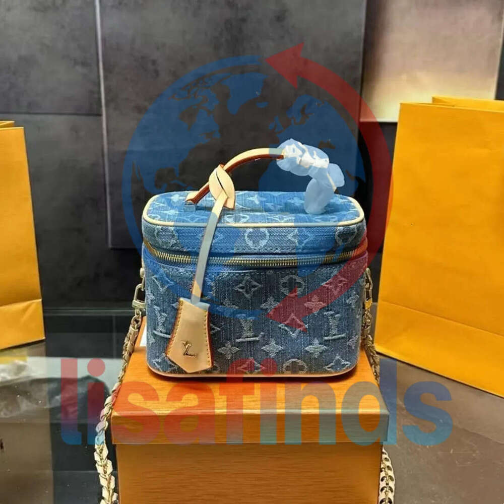 2025 High Quality 10A Women Designer Makeup cosmetic travel toiletry bag Jewelry box luxury handbag clutch pouch purse large capacity 2pcs/set