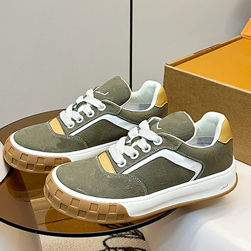 2026 new color me casual shoes luxury brand designer men sneakers suede leather upper comfortable breathable inner TPU sole sports casual men womens low top shoes