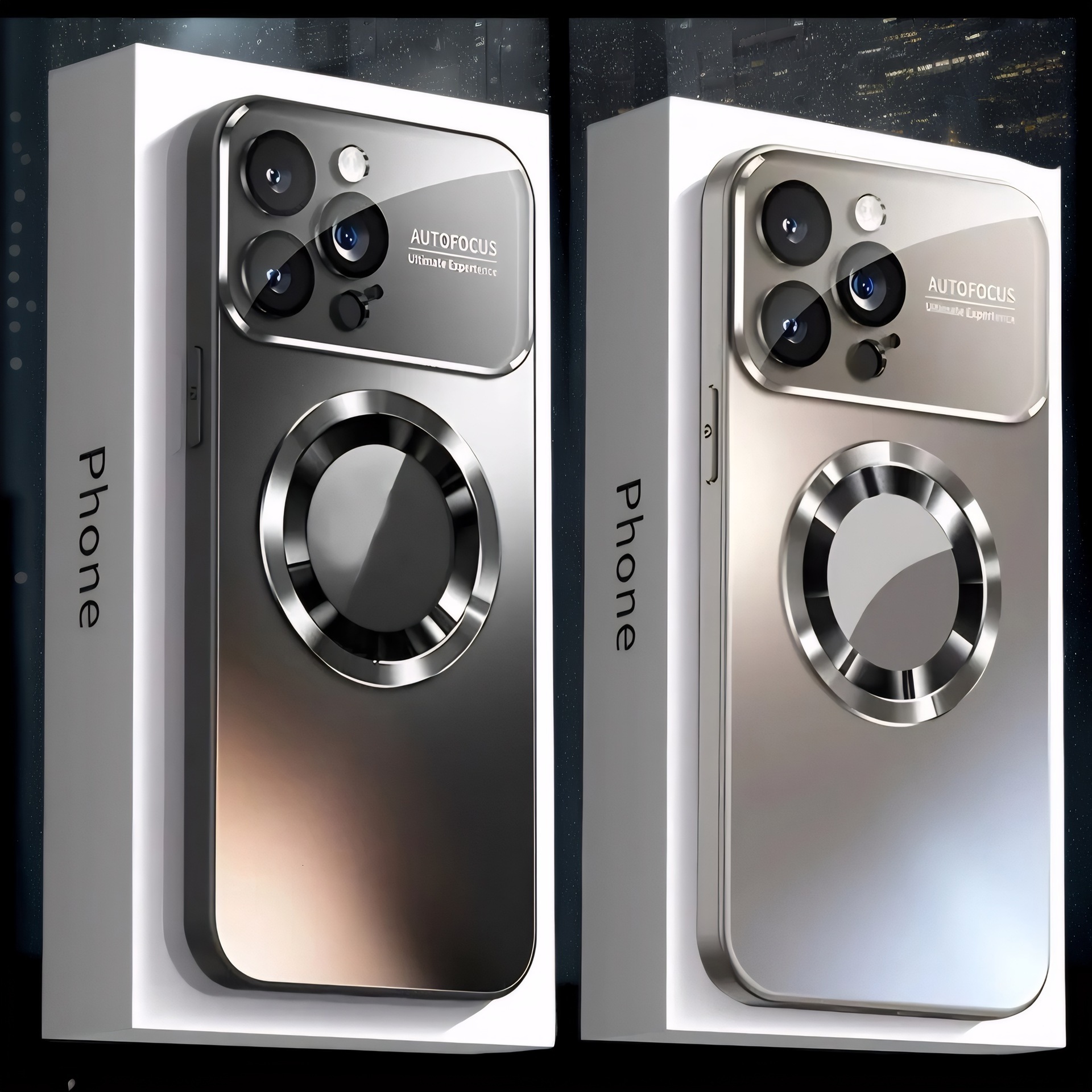 Dropshipping Available for iPhone 16 15 14 13 Pro Max Large Window Magnetic Phone Case