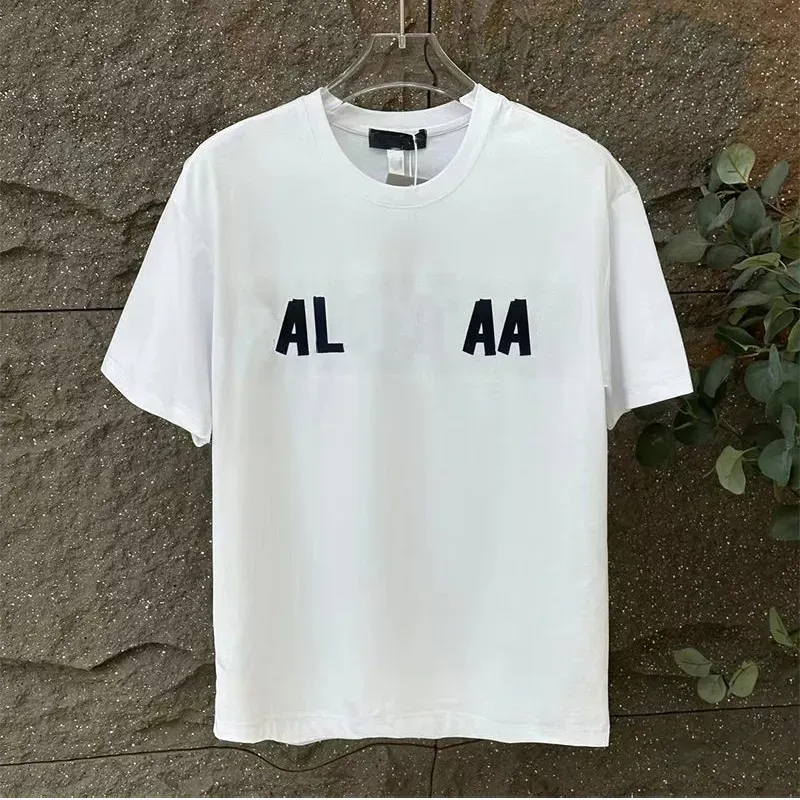 mens clothing designer shirt men t shirt for men Tee Casual Cotton Tee black Summer short sleeve print short sleeve breathable Drop Shoulder Tee