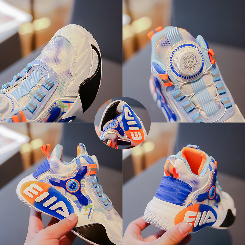 Spring Autumn Kids Sport Shoes Boys Sneakers Student Girls Nonslip