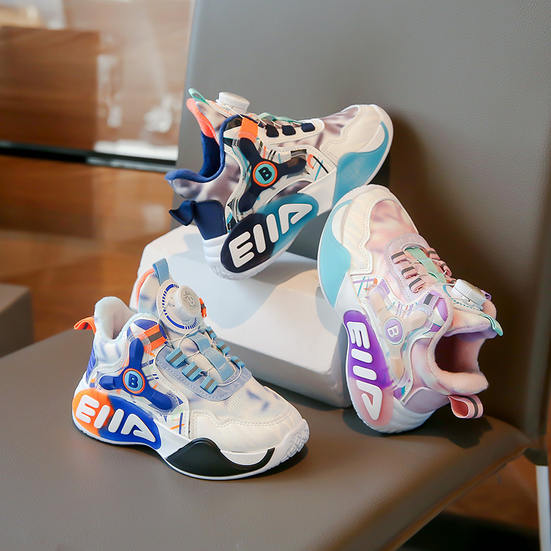 Spring Autumn Kids Sport Shoes Boys Sneakers Student Girls Nonslip