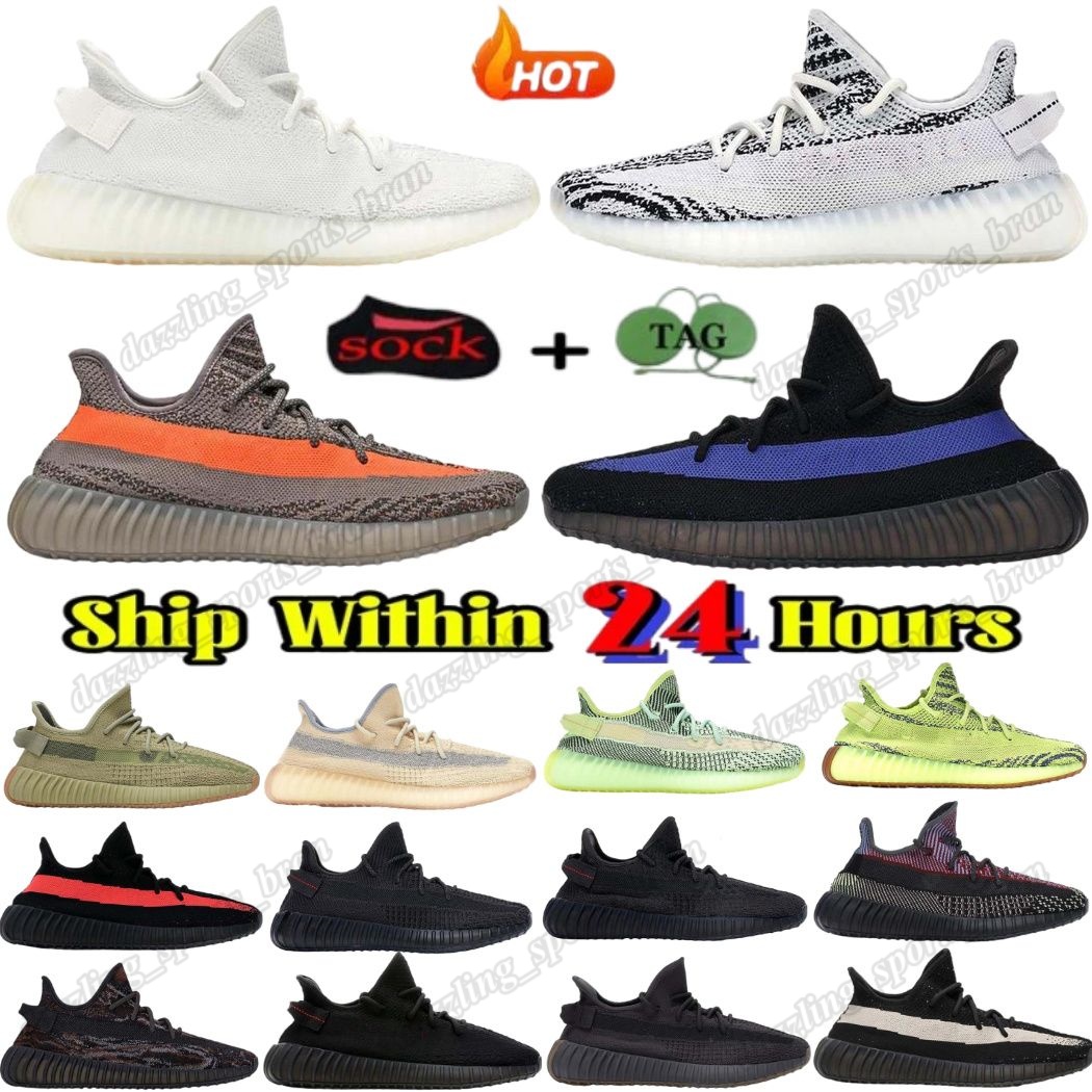 With Box Designer Breathable Running Shoes Utility Black Granite Bone White Cream Enflame Salt Brown Clay Light Men Women Trainers Outdoor Sports Platform Sneakers