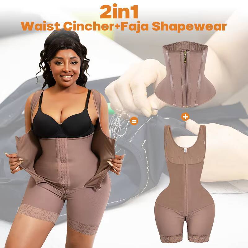 Stage 1 Colombiana Completa Cinturilla Modeladoras Colombian Shapewear Post Operatorias Reloj De Arena Shorts Fajas Reductoras