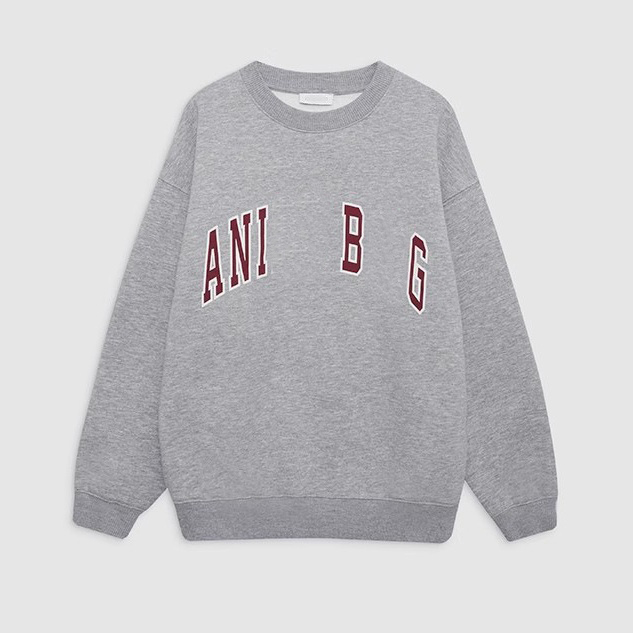 New Designer Hip Hop Womens Hoodie Crew Neck Aninely Vintage Hoodies Trendy Thick Fleece Sweatshirts Women Pullover Cotton Printed AB Loose Streetwear Sweatshirt