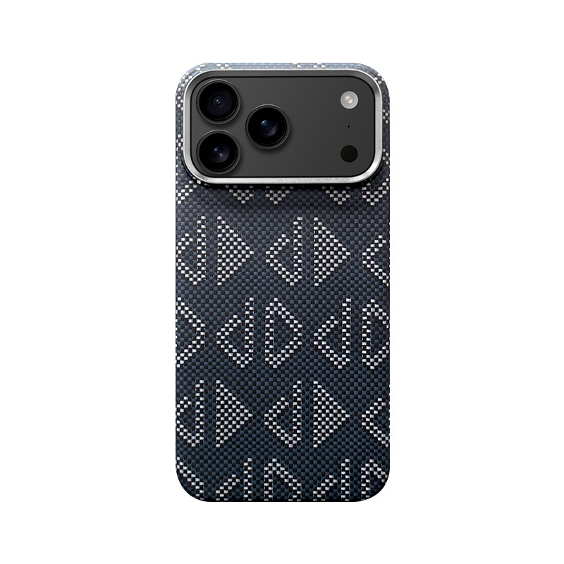 Suitable for Apple Air Kevlar Phone Case iPhone Pro Max Aramid Fiber 17 Magnetic Protective Cover