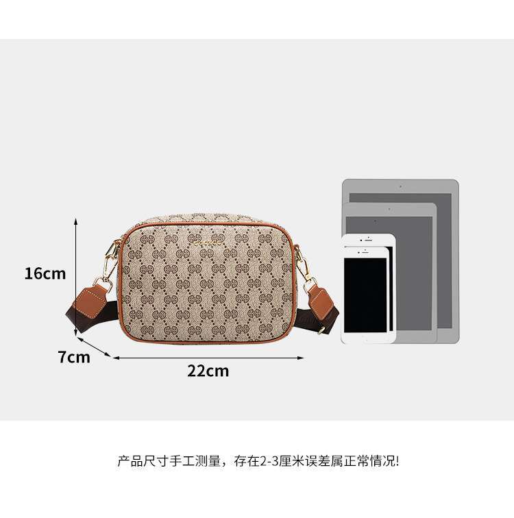 2026 GGCKGG Women Vintage grid Rabbit horse Pattern Crossbody Bag Lightweight Mini Shoulder Bag Adjustable Strap Daily Commute Shopping Travel 8045 dh