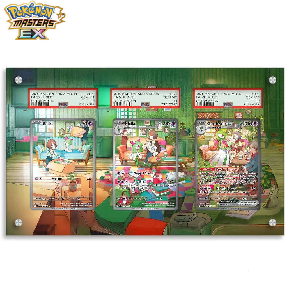 for Pokemon Mewtwo Charizard Art Case Collection Card Extended Painting Psa Display Rack L260114