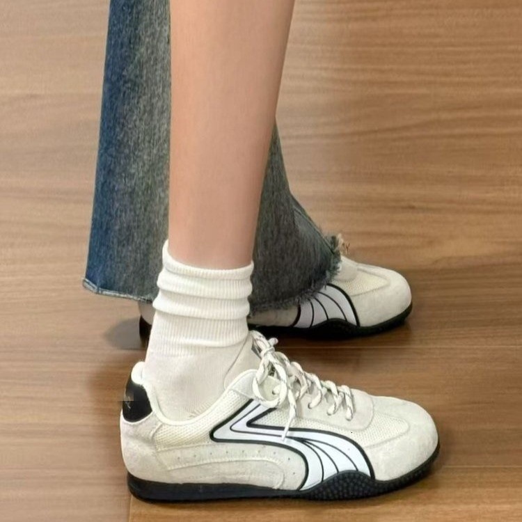 Ddmybagsvip Fashionable German Training Autumn New Women S Hot Selling Casual Sneakers Flat Versatile White Shoes For