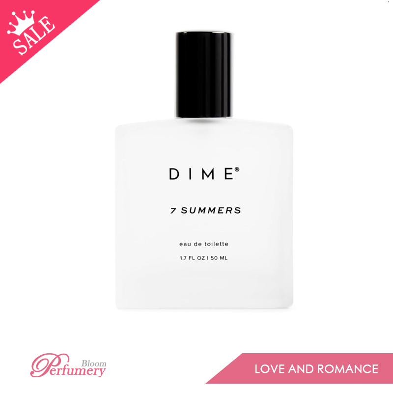 DIME Beauty 7 Summer Women's Perfume, 1.7 oz/50 ml - Sweet Floral, Fresh Scent, Eau de Toilette, Hypoallergenic