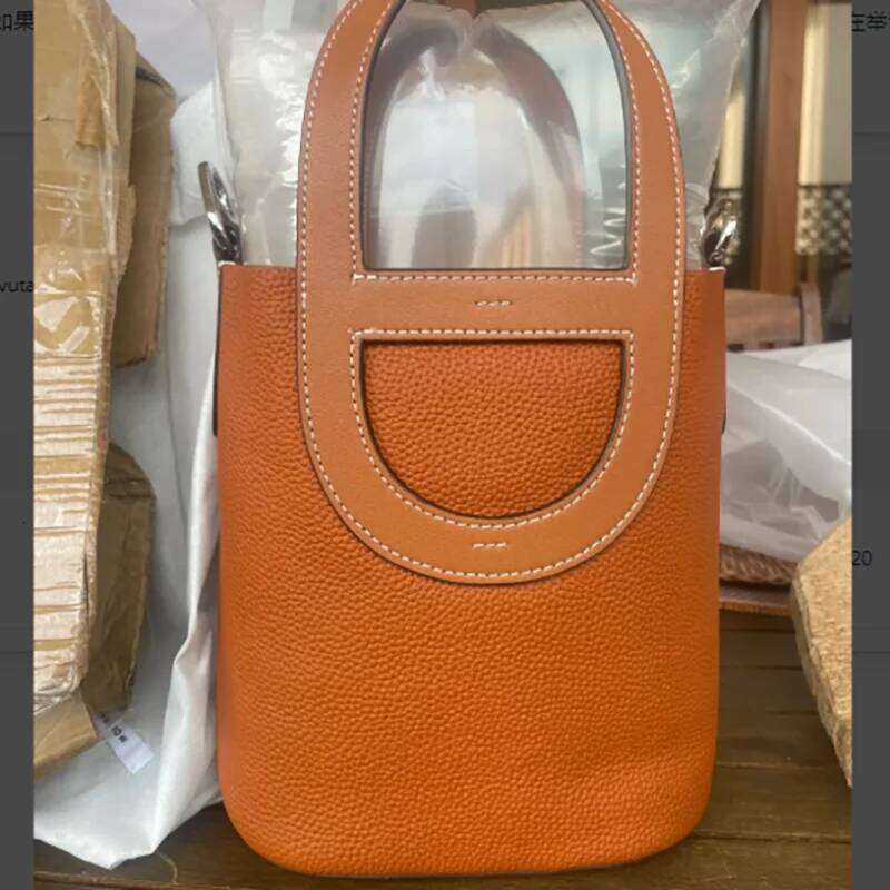 Luxury Shoulder Bags Totes Hobo Women Top Layer Cowhide Bucket Hand Held Cross Body Leather S Bag Tide SENYY