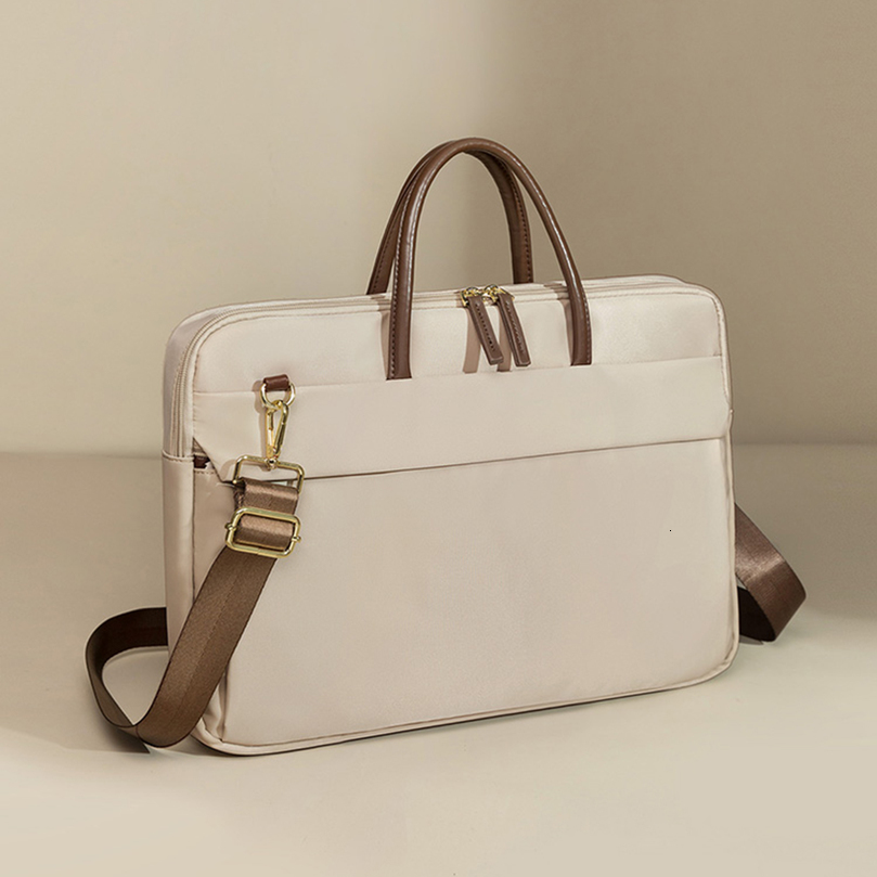 Laptop Bag 133 14 156 Inch Notebook Sleeve For Macbook Air Pro 13 16 Case Shoulder Handbag Waterproof Briefcase 251218